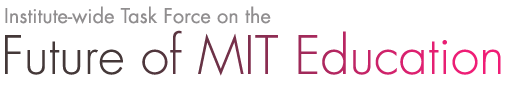 Institute-wide Task Force on the Future of MIT Education logo
